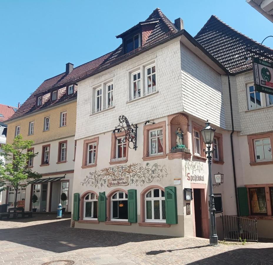 Fuerstenstube Hirschhorn Buitenkant foto